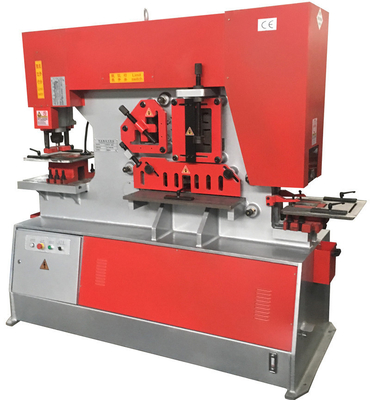 Ironworker Punch Ve Kesme Makinesi Kombine Otomatik