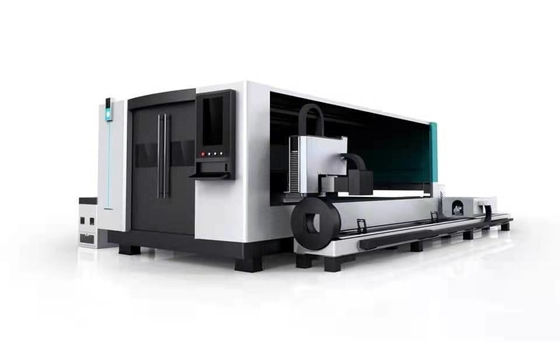Servo Motor Metal Lazer Kesme Makinesi CO2 Lazer Yüksek Hız Yüksek Hassasiyet 1500*3000mm